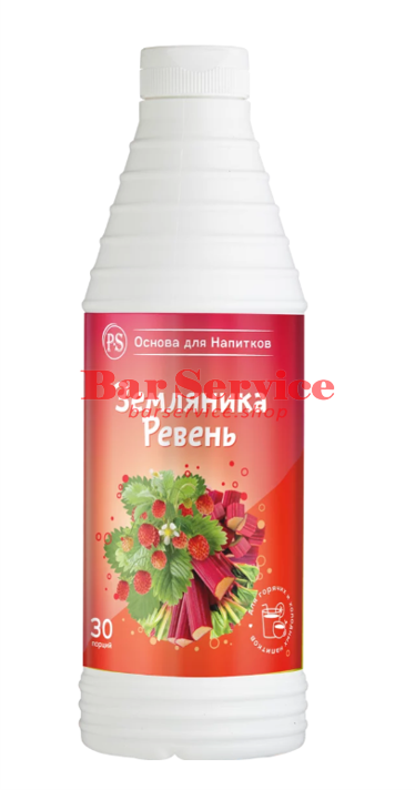 Основа для напитков Земляника-Ревень Proff Syrup  1кг в Омске
