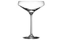 Шампан.-блюдце «Каберне»; стекло; 300мл; D=16.8,H=17см; прозр.