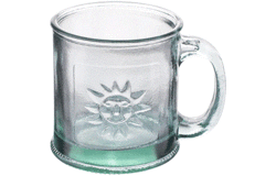 Кружка д/холодных напитков; стекло;350мл:D=90,H=93мм;
